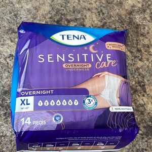 TENA Sensitive Care Overnight Underwear XL